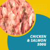 chicken with salmon dog food
