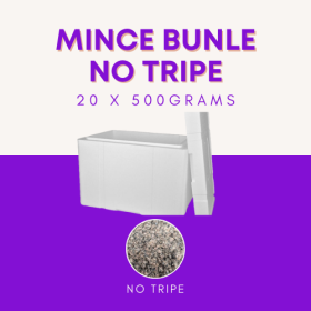 Mince Bundle 20 x 500g – No Tripe