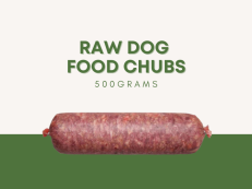 Raw Dog Food Chubs