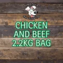 Chicken & Beef Mince 2.2 KG BAG