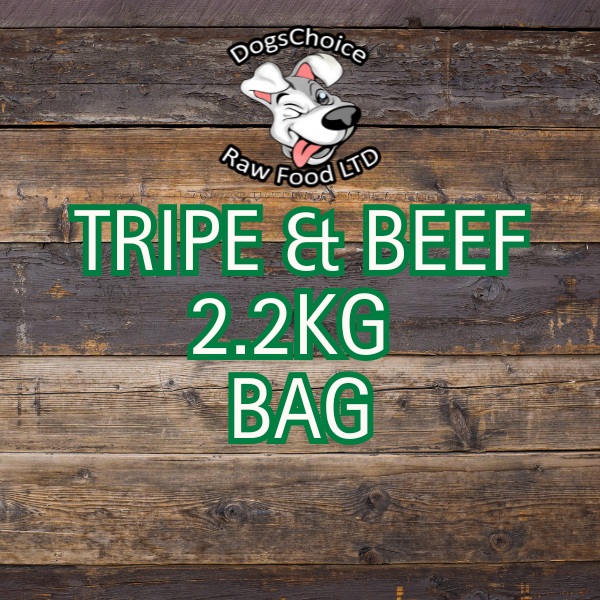Tripe & Beef Mince 2.2 KG BAG