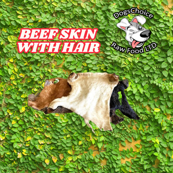 Beef Skin Plates with Hair
