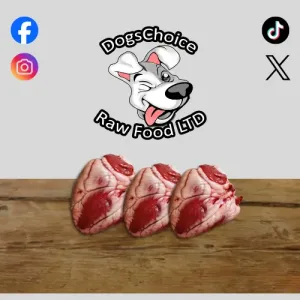 Lamb Hearts 3 Per Pack